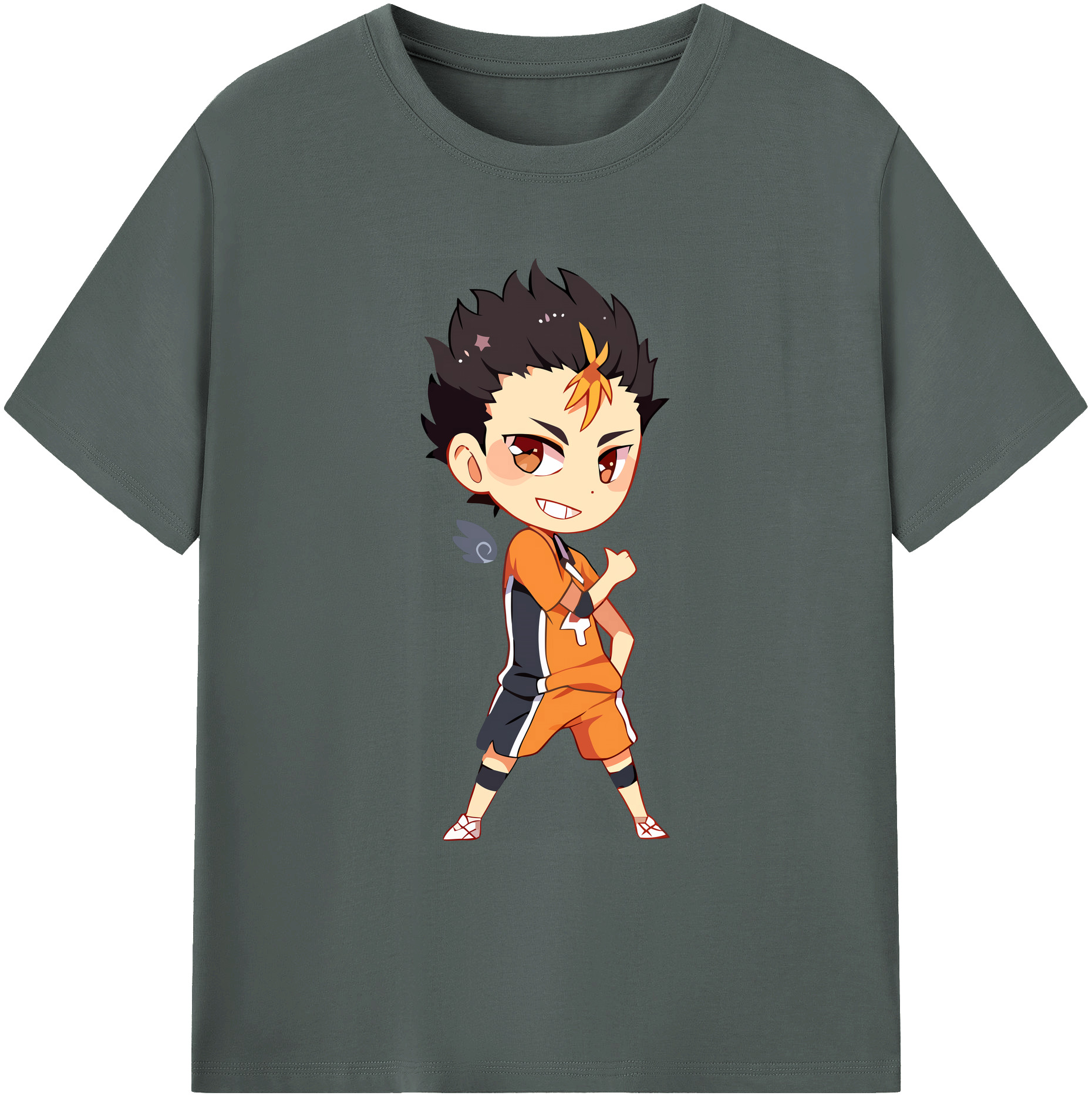 （画像用） ハイキュー!! Haikyu!! 綿100％ メンズ半袖Tシャツ｜肌触りやわらか＆通気性